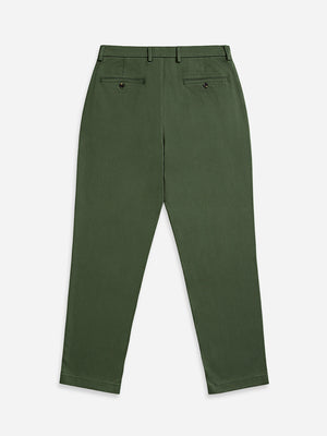 Forest Olive Crosby Twill Chino Pants