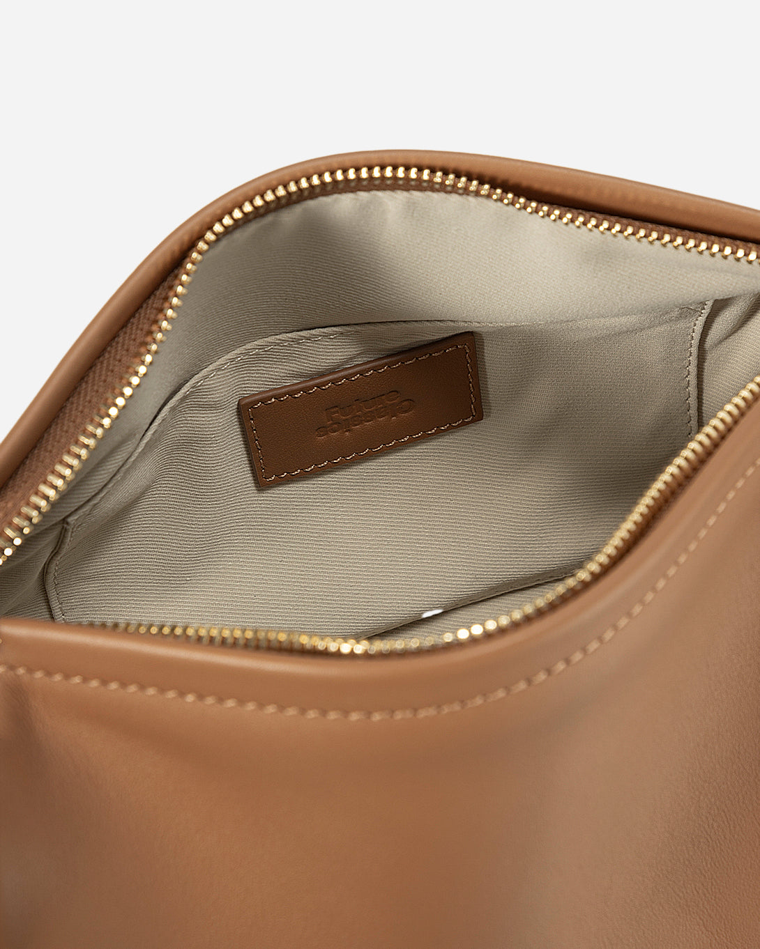 Caramel / OS Small Loaf Cross Body Womens Sleek Travel Bag