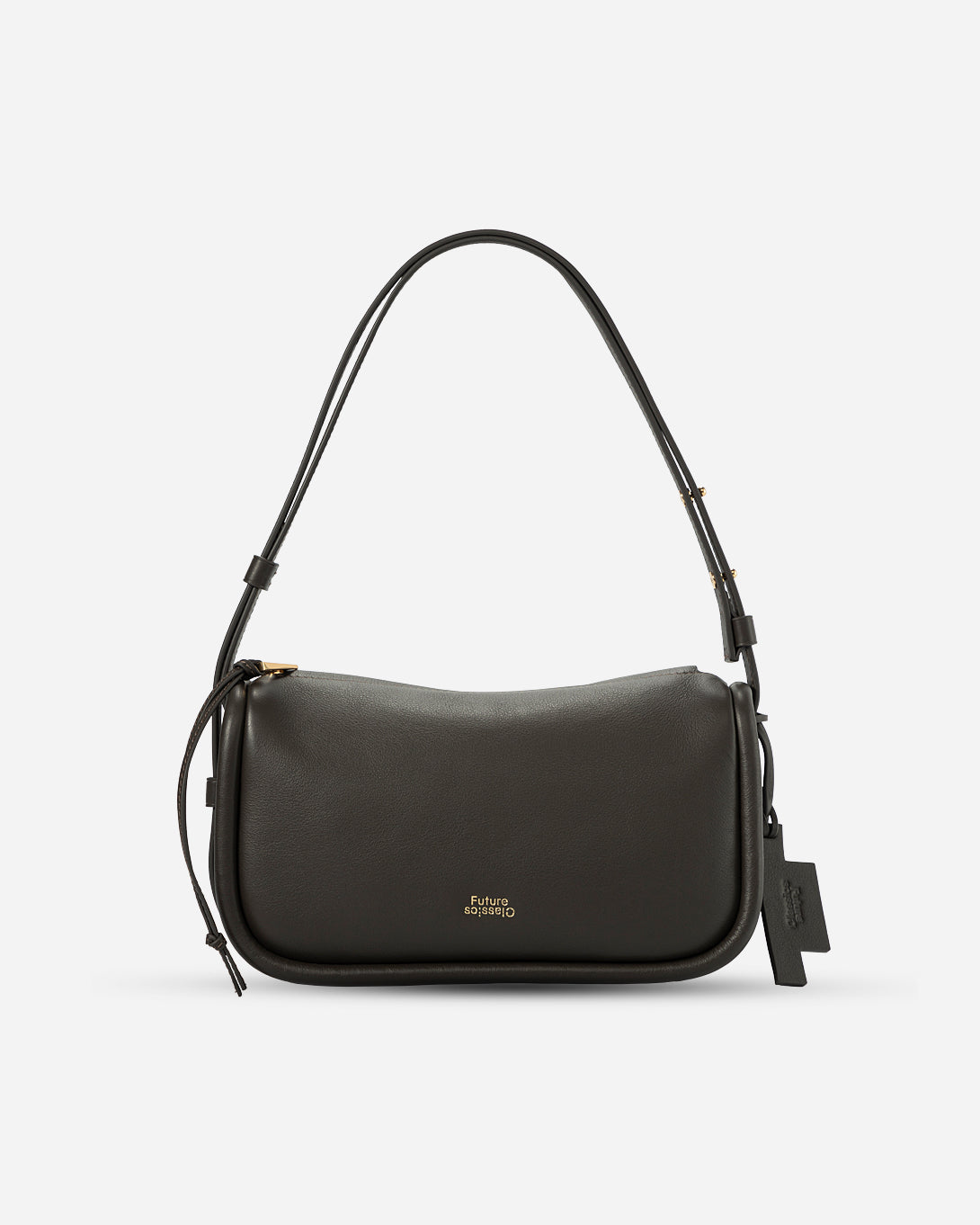 Dark Brown / OS Small Loaf Cross Body Womens Sleek Travel Bag