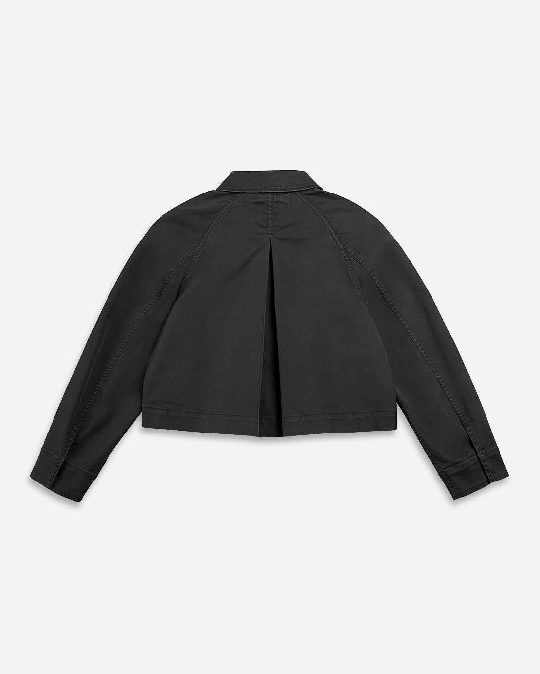 Dk Shadow Cropped Boxy Jacket Womens Utility Jacket