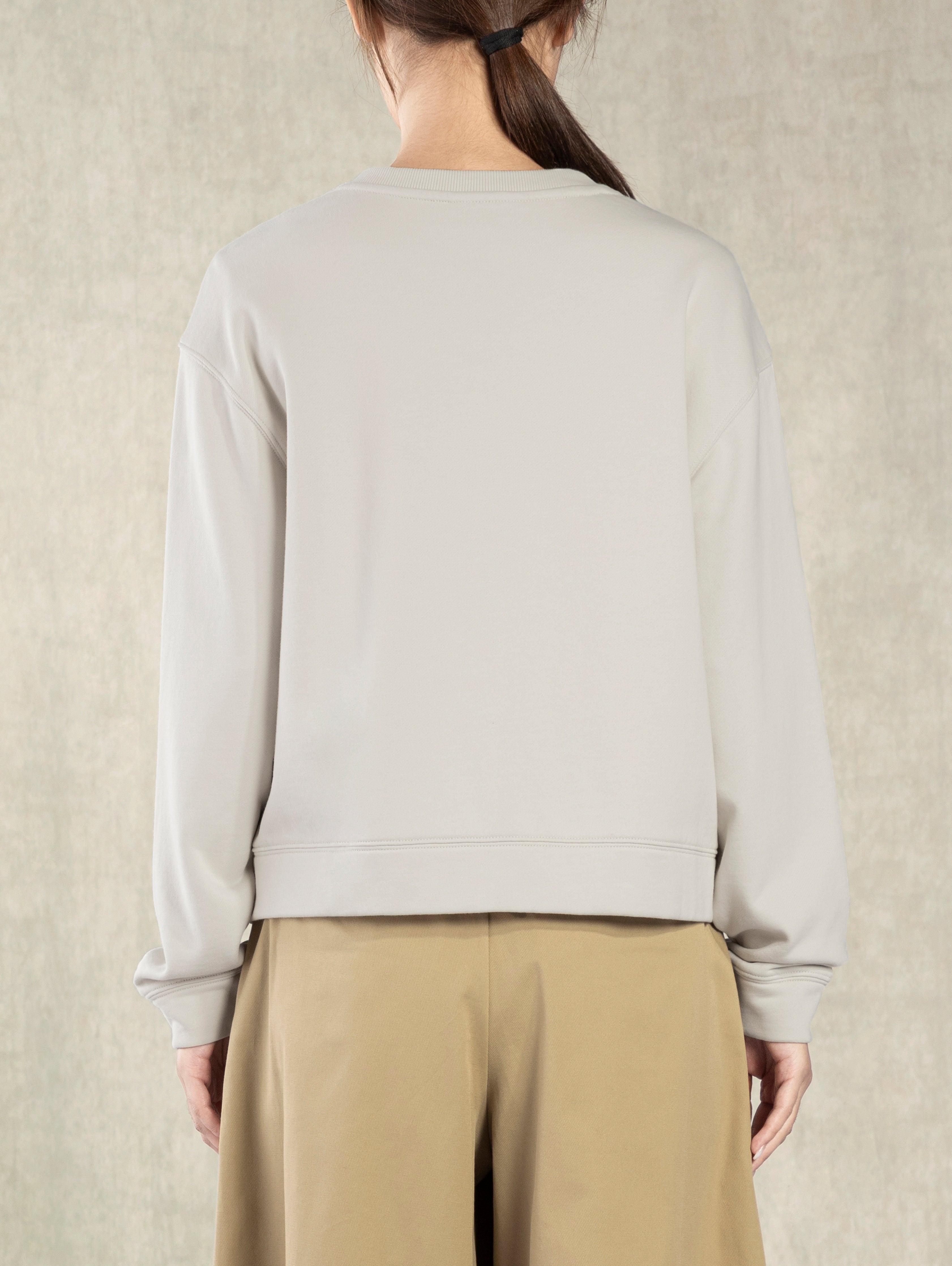 Stone Grey Split Cardigan Womens Casual Open Cardigan