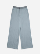 Light Blue Tailor-detailed Trousers Womens Lightweight Slash Pocket Trouser