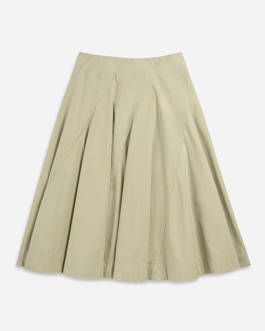 Pumice Stone Spiral Skirt Womens Mid Length Skirt 