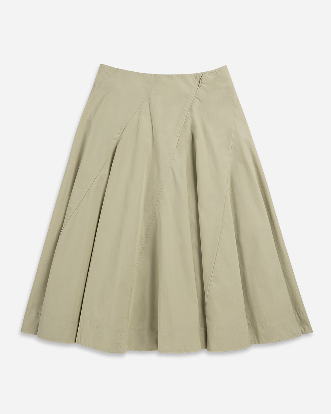 Pumice Stone Spiral Skirt Womens Mid Length Skirt