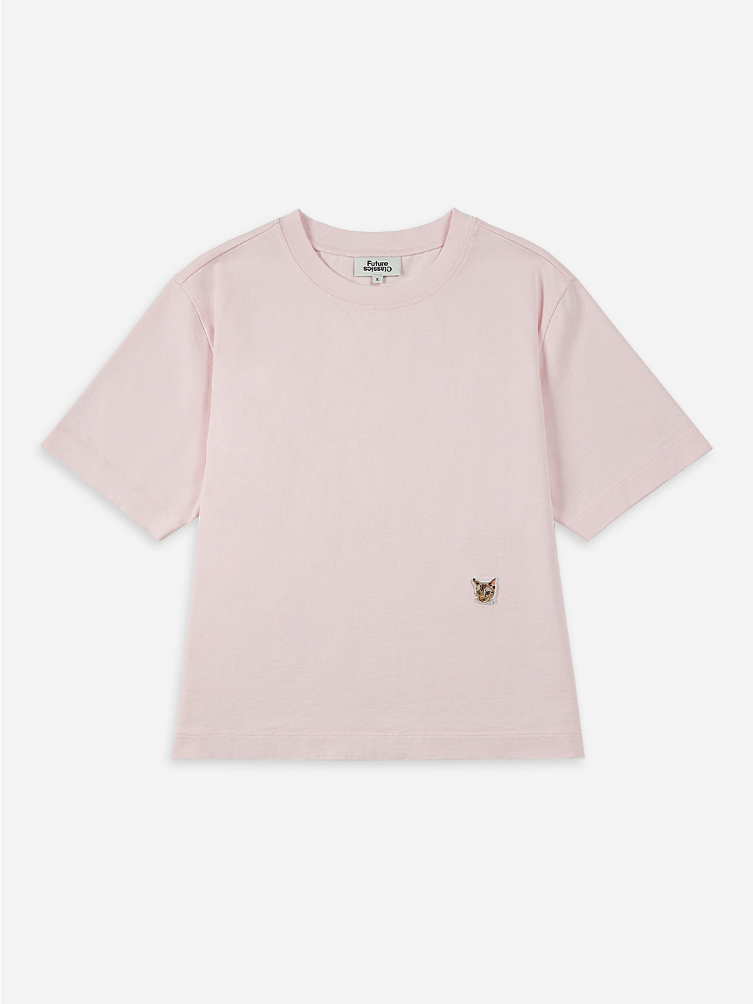 Blushing Pink Nova Boxy Tee Relaxed Fit Shirt
