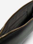 Black Pocket Crossbody Bag Womens Small Carrying Case Strap