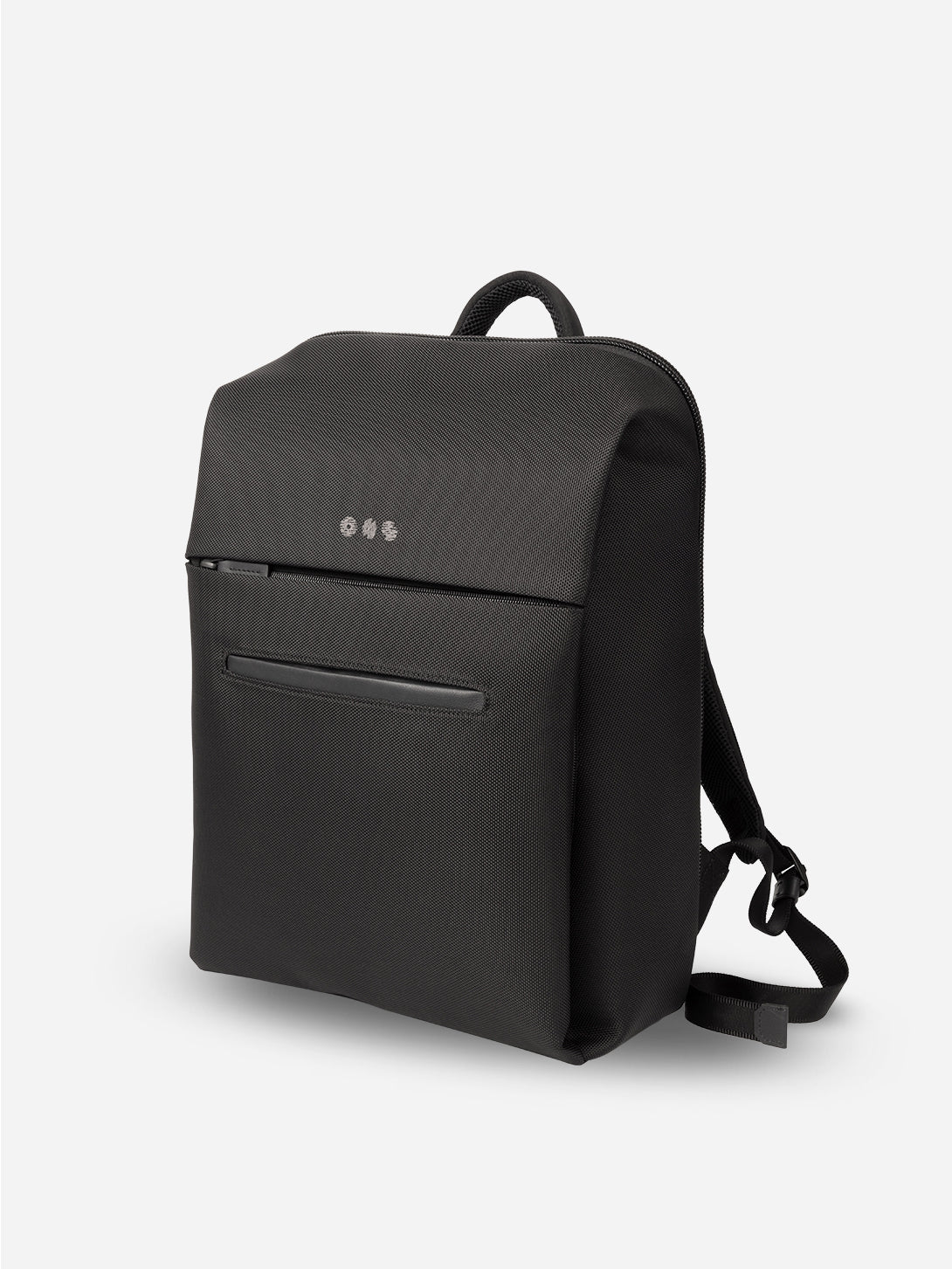 Black All-Things Backpack ONS Laptop Bag Two Compartment Pack