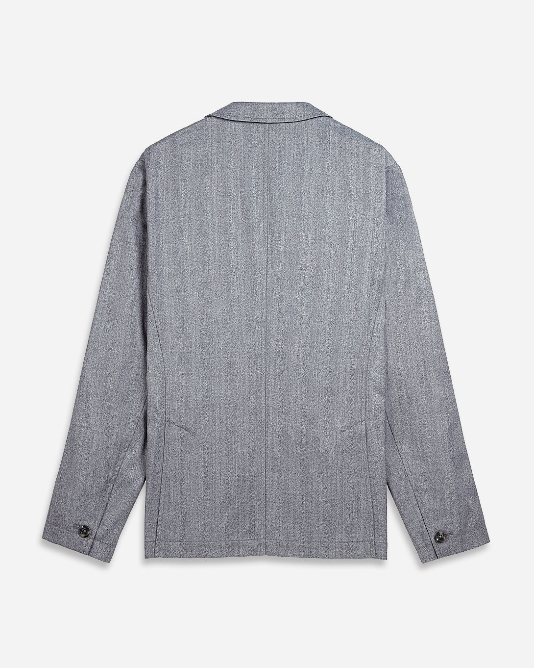 Grey Perry Herringbone Blazer Mens Slim Fit Patterned Jacket