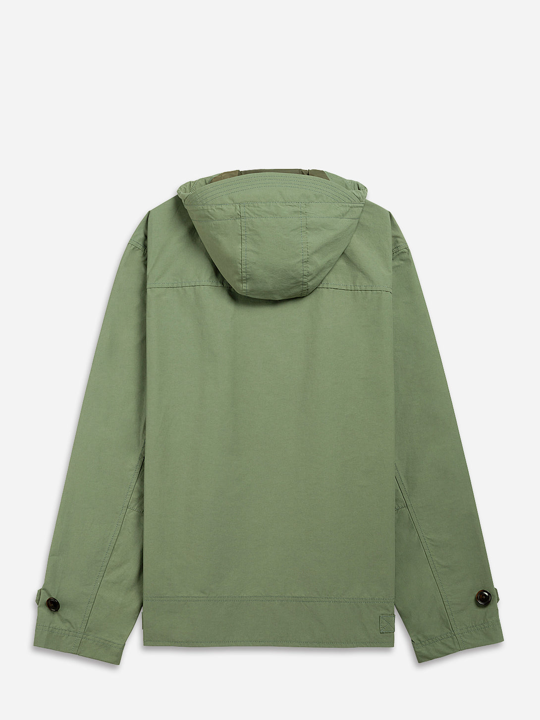 AGAVE GREEN Scout Cotton Nylon Parka Mens Water Repellent Zip Up