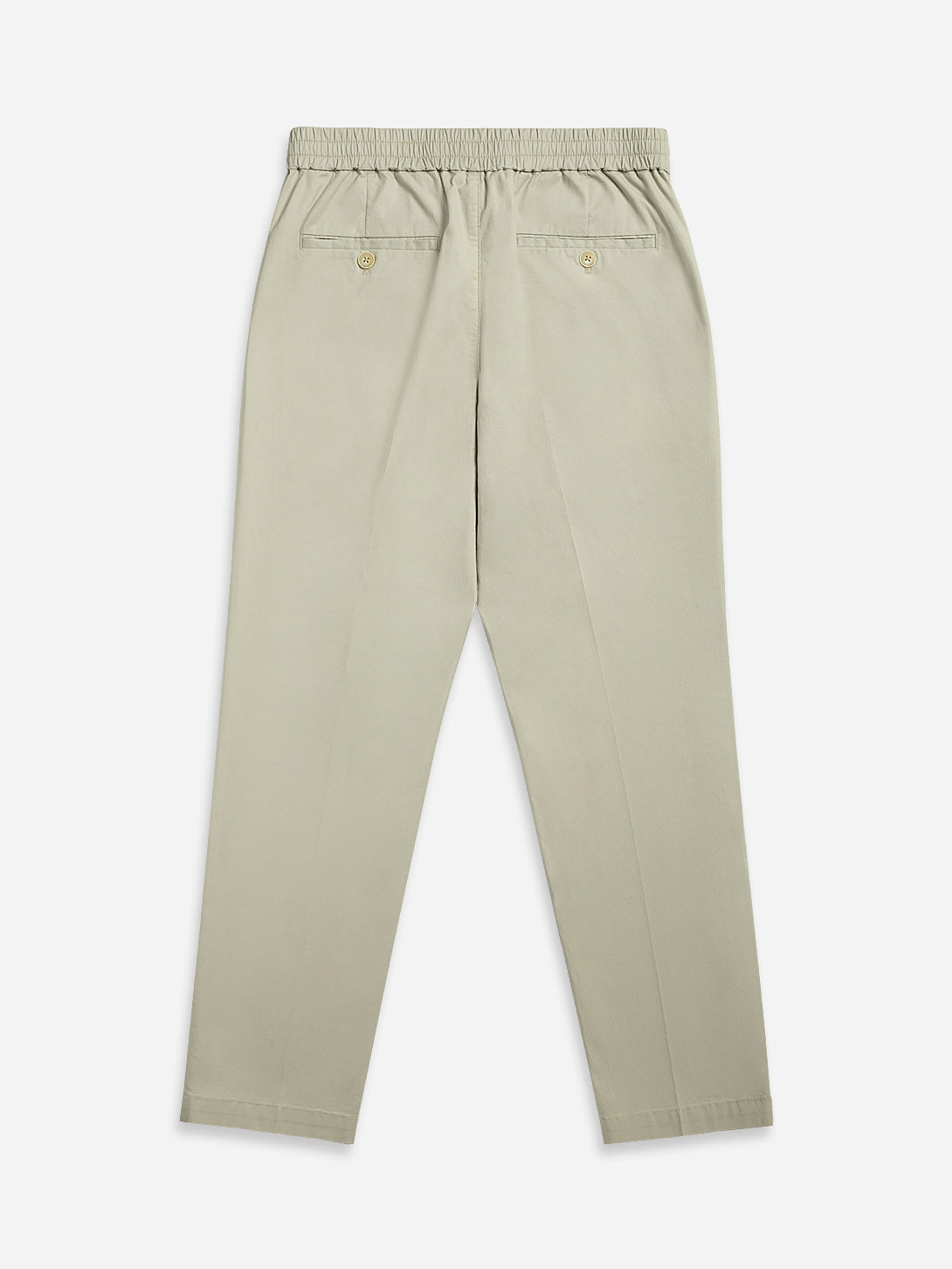 Grey Wayne Bedford Trouser Mens Drawstring Lightweight Pant