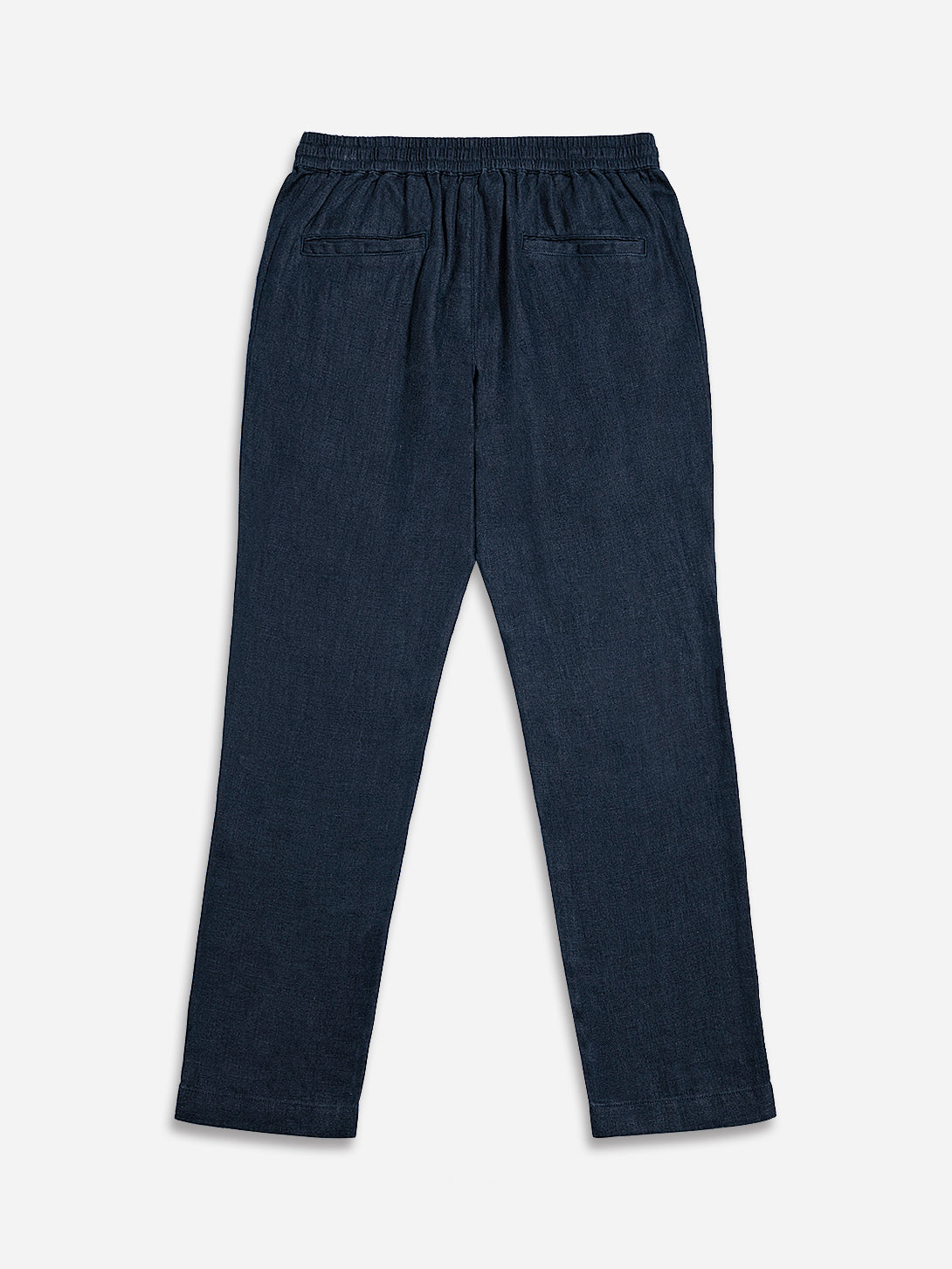 Navy Ward Linen Pants Mens ONS Sumer Linen Drawstring Trouser Pockets 100% Linen