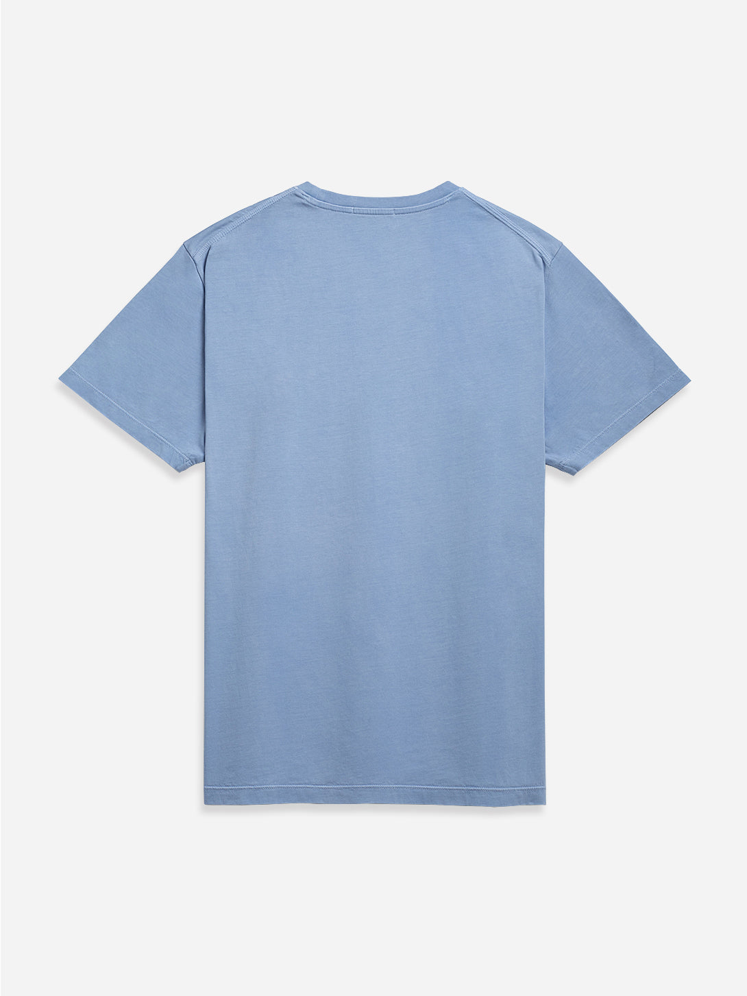 LAVENDER BLUE Village Crew Neck Tee Seasonal Logo Short Sleeve Shirt