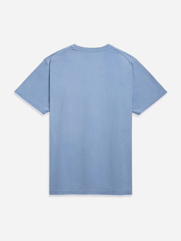 Shirts for Men Fashion Short Sleeve Crewneck T-Shirt Cotton Tee Pocket  Shirt Soft Fitted Tees (Light Blue, M) : : Fashion