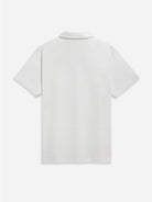 BRIGHT WHITE Bennett Cotton Interlock Polo Mens Seasonal Stretch Collared Shirt