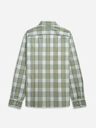 OFF WHITE/DK PINE CHECK Fulton Check Shirt Mens Button Down Plaid Long Sleeve