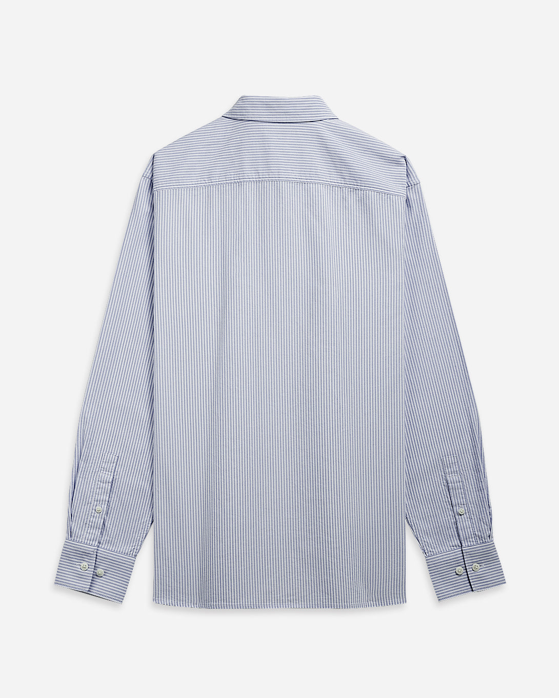 NAVY/WHITE STRIPE Vance Stripe Oxford Shirt Mens Button Down Pocket Shirt