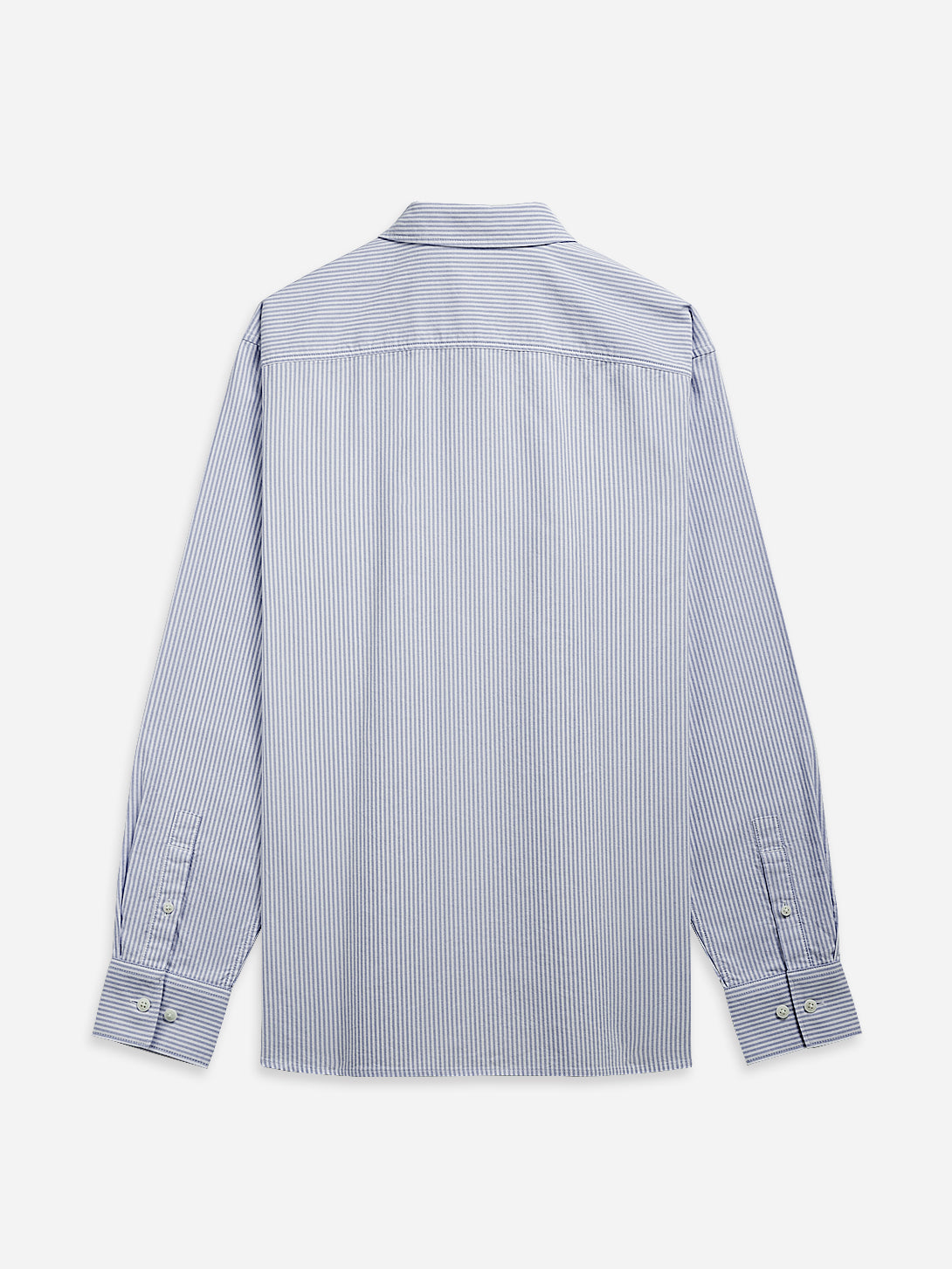 NAVY/WHITE STRIPE Vance Stripe Oxford Shirt Mens Button Down Pocket Shirt