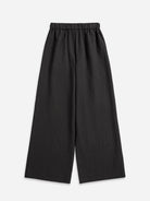 Moonless Night Wide Leg Jacquard Pants Womens Cozy Lightweight Pants Jacquard Pants Elastic Waitstband Pants