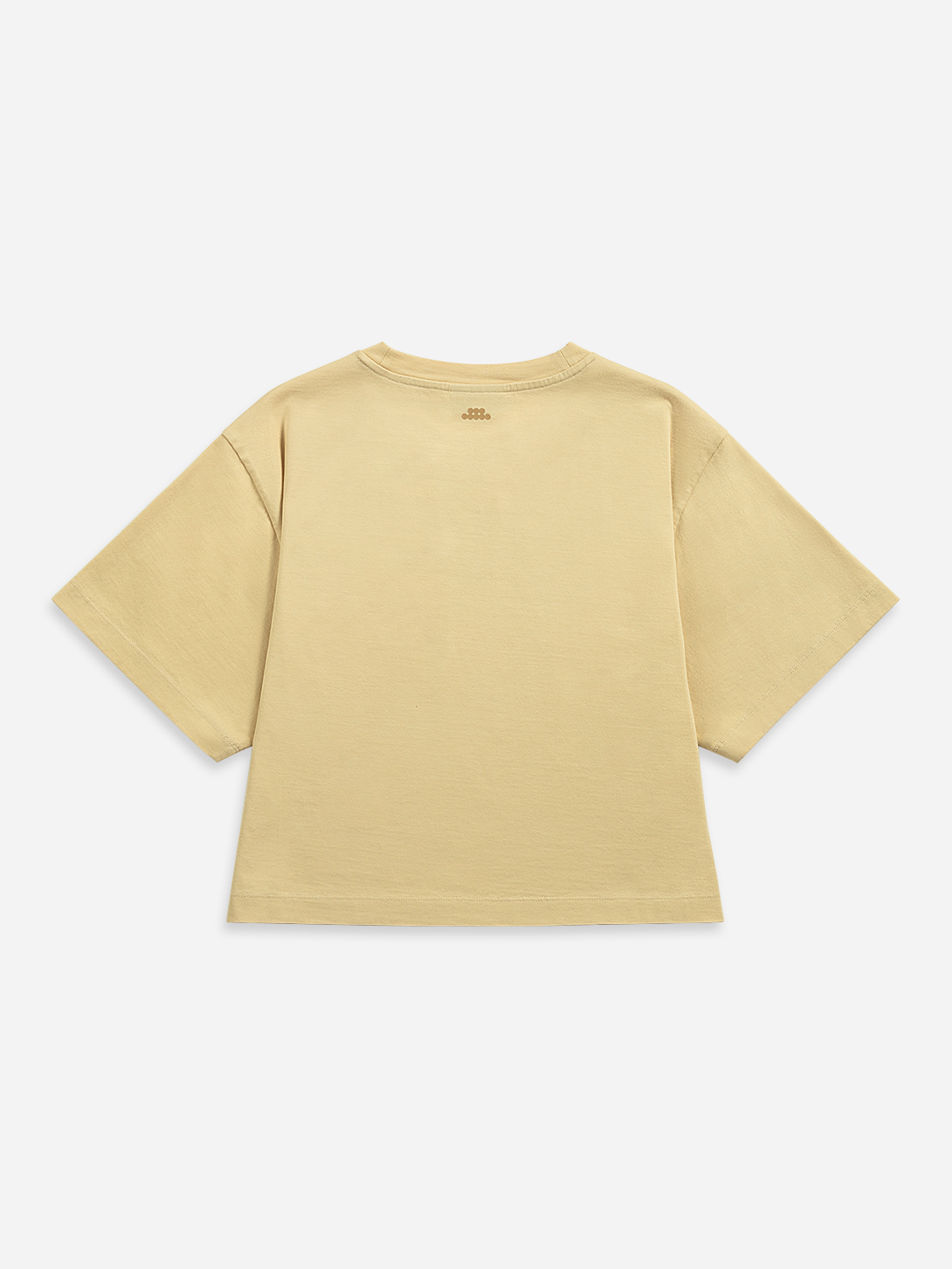 Canvas Yellow Seashell Pocket SS Tee Womens Short Sleeve Tee Pocketed Tee Shirt