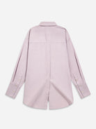 Iris Purple Back Slit Shirt Womens Button Up Shirt Long Sleeve Woven Shirt Womens Collared Dress Shirt 