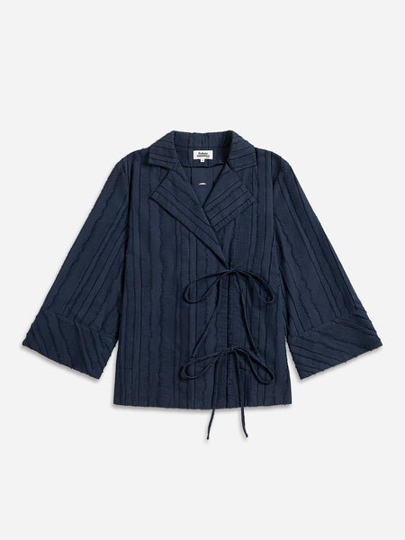 Textured Striped Overshirt – ONS Clothing
