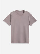 Dusty Purple Village Crew Neck Tee Mens Supima Cotton Tee Regular Fit Tee Mens Crewneck Tee 