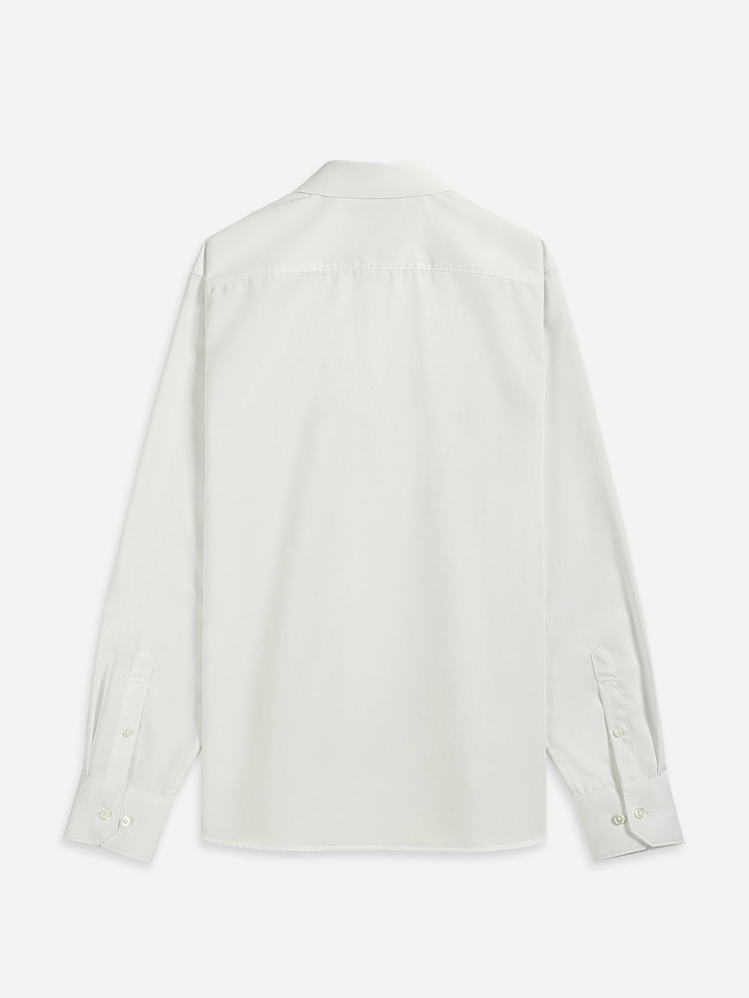 Bright White Arthur Cotton Twill Shirt Mens Formal Shirt Party and Cocktail Button Up Spread Collar Shirt All Season 