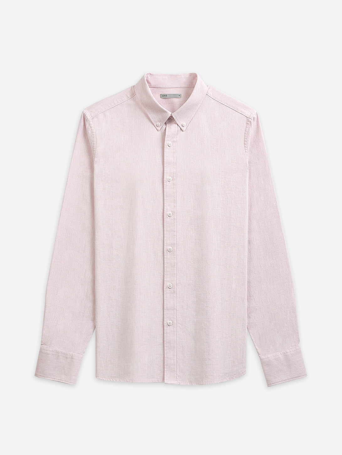 Pink Heather Fulton Heather Oxford Shirt Mens Oxford Shirt Button Down Collar Mens Casual Shirt