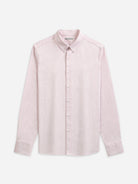 Pink Heather Fulton Heather Oxford Shirt Mens Oxford Shirt Button Down Collar Mens Casual Shirt