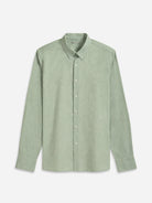 Seagrass Fulton Cotton Linen Shirt Mens Button Down Shirt Summer Cotton Linen Shirt Button Down Collar Mens Dress Shirt 