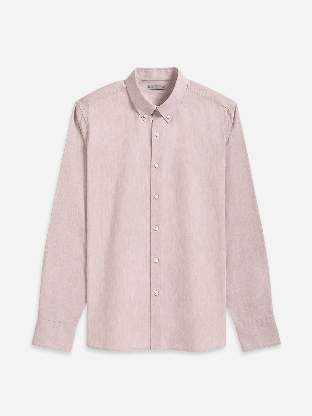 Pink Fulton Cotton Linen Shirt Mens Button Down Shirt Summer Cotton Linen Shirt Button Down Collar Mens Dress Shirt 