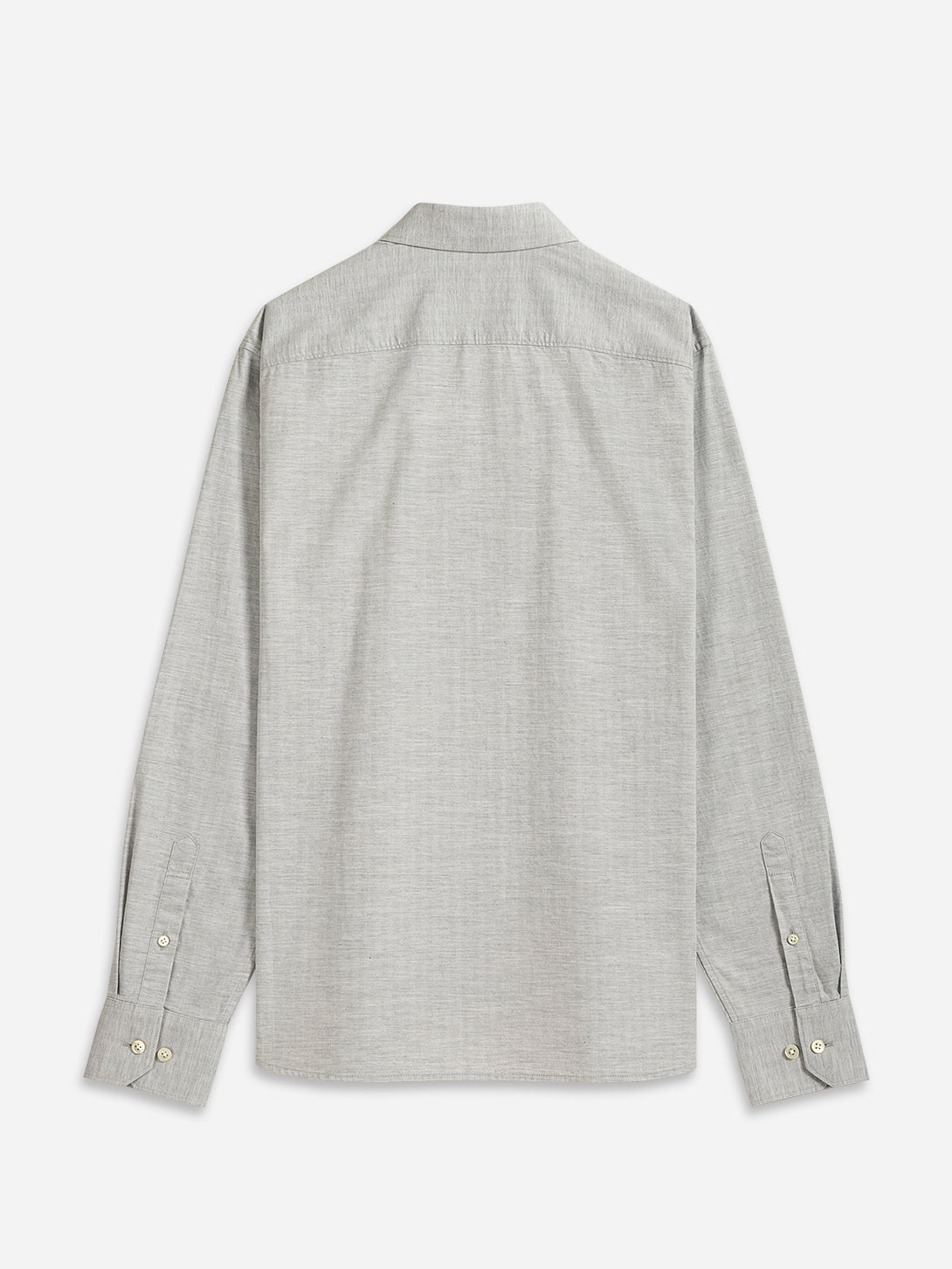 Lt Grey Adrian Herringbone Shirt Mens Spread Collar Shirt Herringbone Fabric Mens Dress Shirt All Season Shirt 