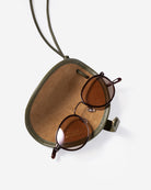 Matcha X Canvas Taco Canvas Glasses Case Womens Small Glasses Holder 