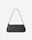 Moonless Night Small Boat Goat Shoulder Womens Small Leather Boat Shoulder Handbag 