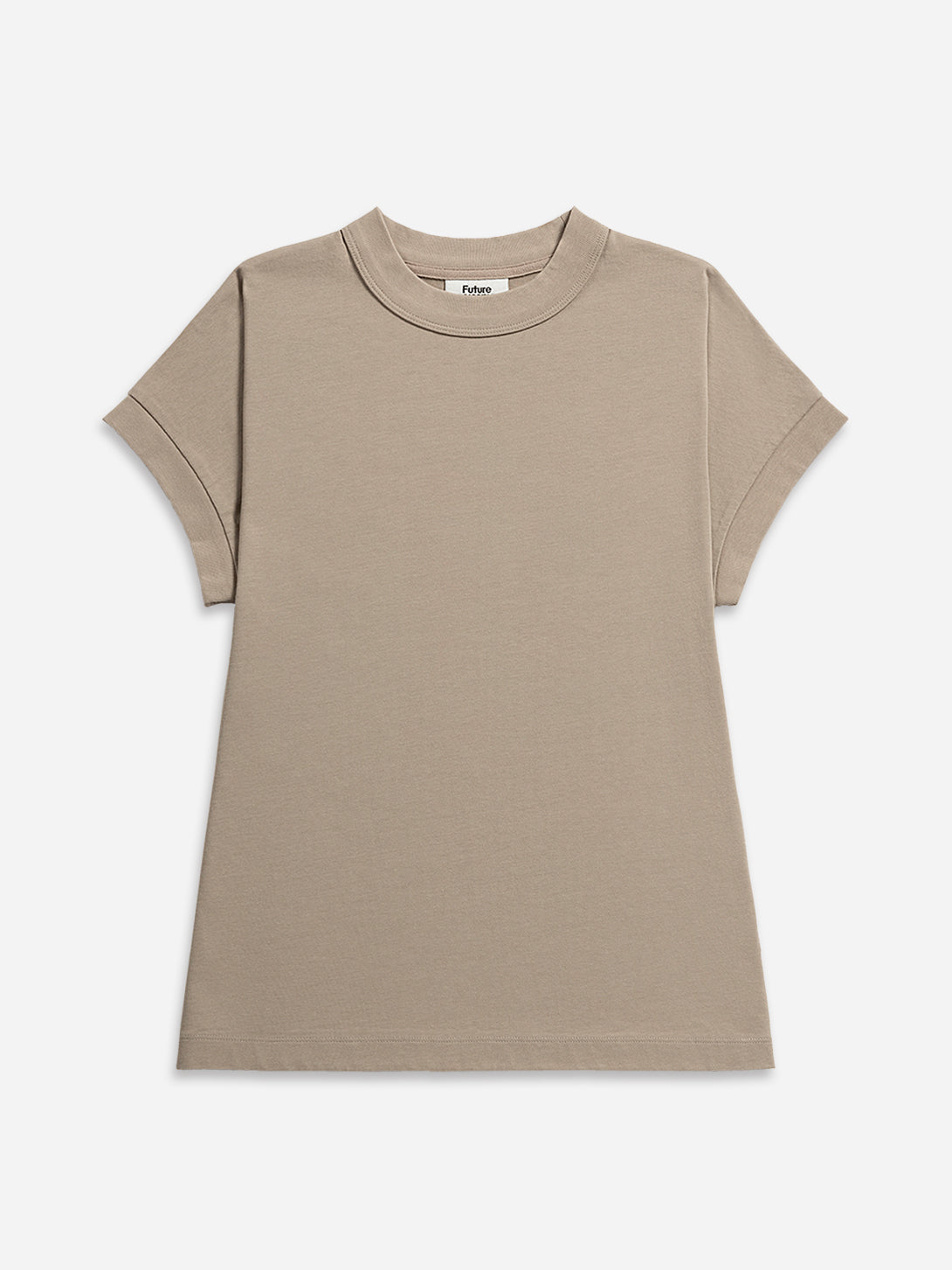 Studio Clay Simple Tee Womens Short Sleeve Tee Shirt Cropped Sleeve Tee Basic Simple Tee Shirt Womens Summer Tee 