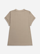 Studio Clay Simple Tee Womens Short Sleeve Tee Shirt Cropped Sleeve Tee Basic Simple Tee Shirt Womens Summer Tee 