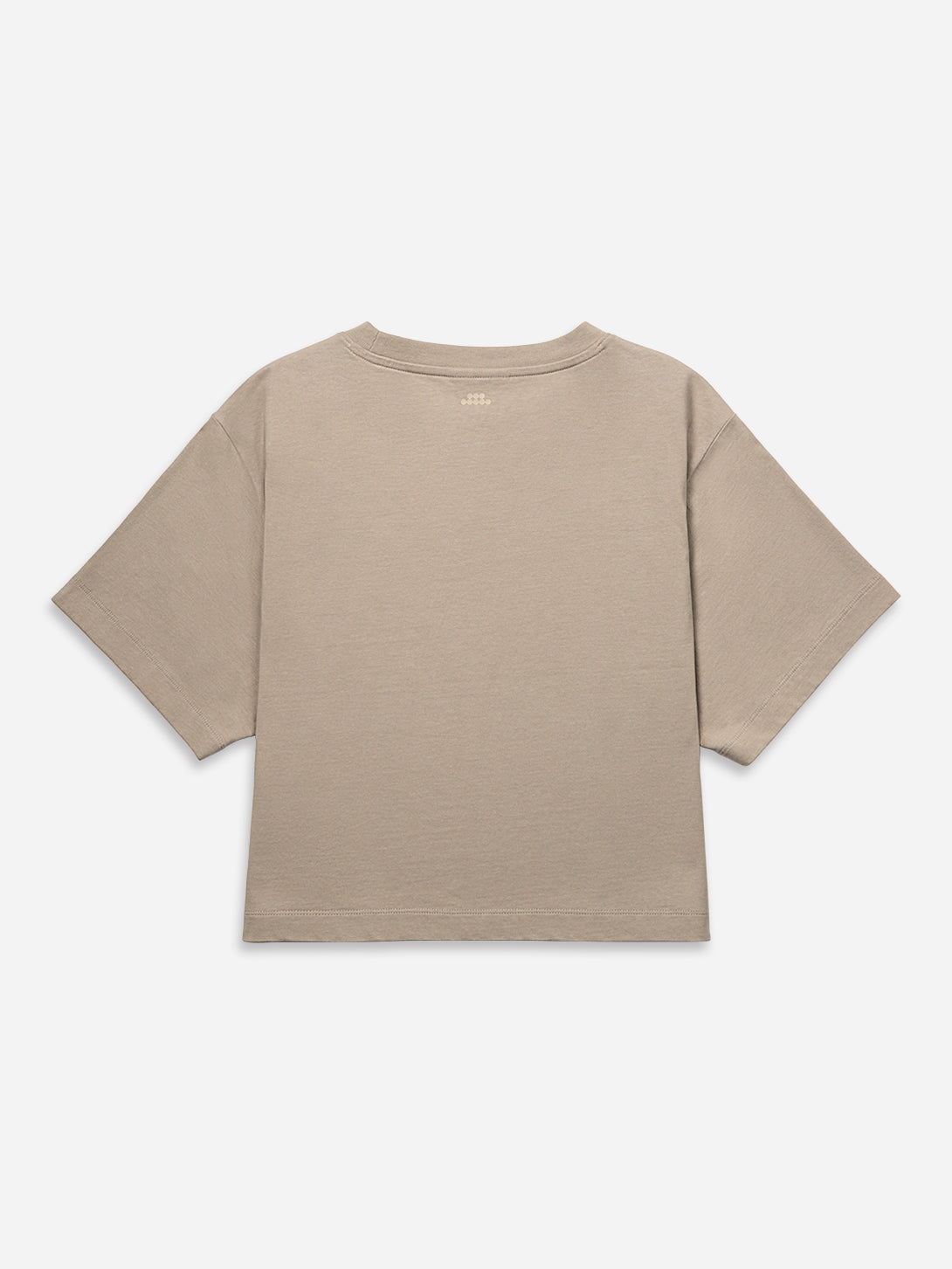 Studio Clay Clay Cutter Boxy Tee Womens Relax Fit Tee Short Sleeve Embroidered Boxy Shirt 
