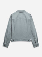 Steel Blue Elliot Washed Trucker Jacket Mens Light Wash Trucker Jacket Button Closure Collared Mens Denim 