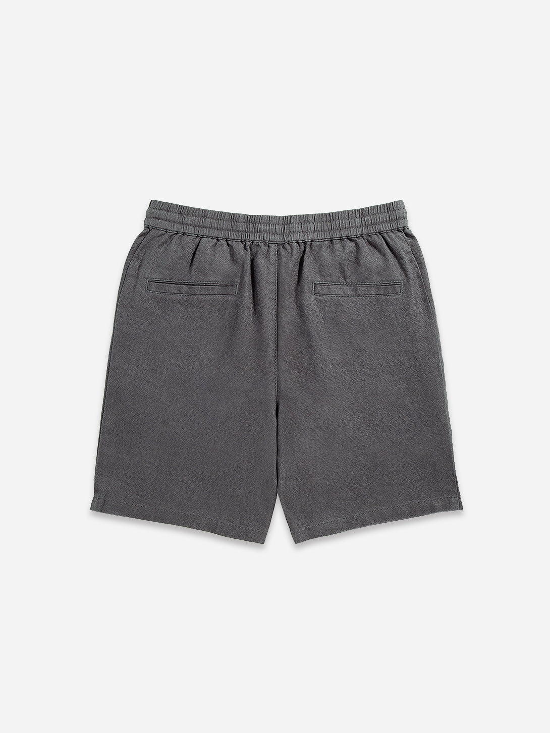 Fored Iron Ward Washed Linen Short Mens Drawstring Casual Linen Shorts 