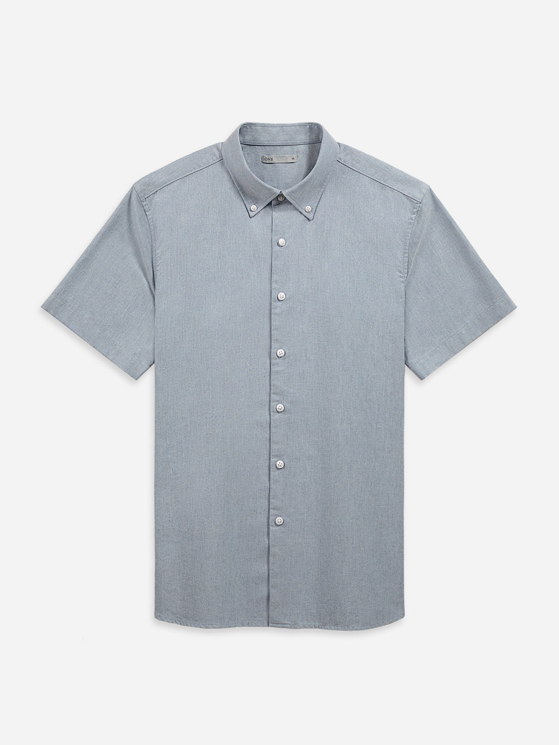 Dk Blue Heather Fulton Heather SS Shirt
Mens Button Down Short Sleeve Shirt Woven ONS Clothing 