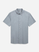 Dk Blue Heather Fulton Heather SS Shirt
Mens Button Down Short Sleeve Shirt Woven ONS Clothing 
