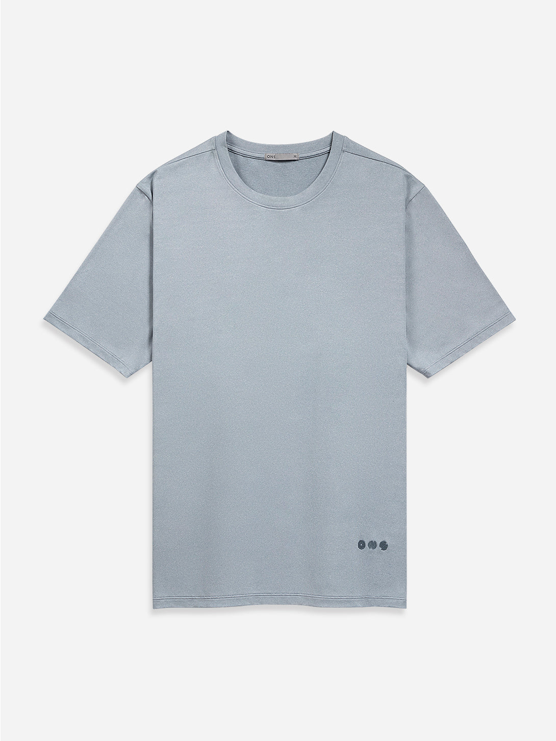 Steel Blue Heather Village Motion SS Tee Mens Basic Short Sleeve Tee Shirt ONS Clothing 