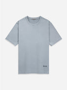 Steel Blue Heather Village Motion SS Tee Mens Basic Short Sleeve Tee Shirt ONS Clothing 