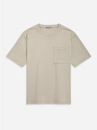 Lt Stone Baseile Pocket Tee Mens Relaxed Fit Short Sleeve Pocket Tee Shirt Stretch Athleisure 