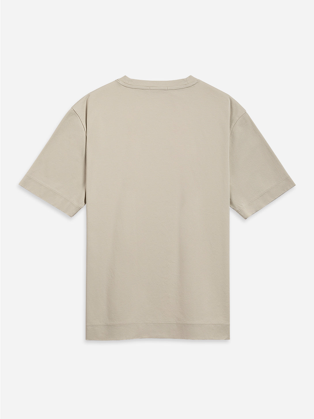Lt Stone Baseile Pocket Tee Mens Relaxed Fit Short Sleeve Pocket Tee Shirt Stretch Athleisure 