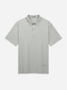 Lt Grey Bennett Motion Polo Mens Collared Polo Shirt Polyester Stretch ONS Clothing 