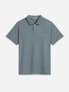 Steel Blue Bennett Motion Polo Mens Collared Polo Shirt Polyester Stretch ONS Clothing 