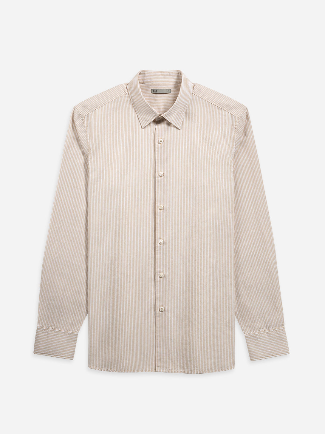 Dusty Pink/Bright White Stripe Arik Candy Stripe Shirt Mens Pinstripe Casual Dress Shirt Button Up Collared Shirt Point Collar 