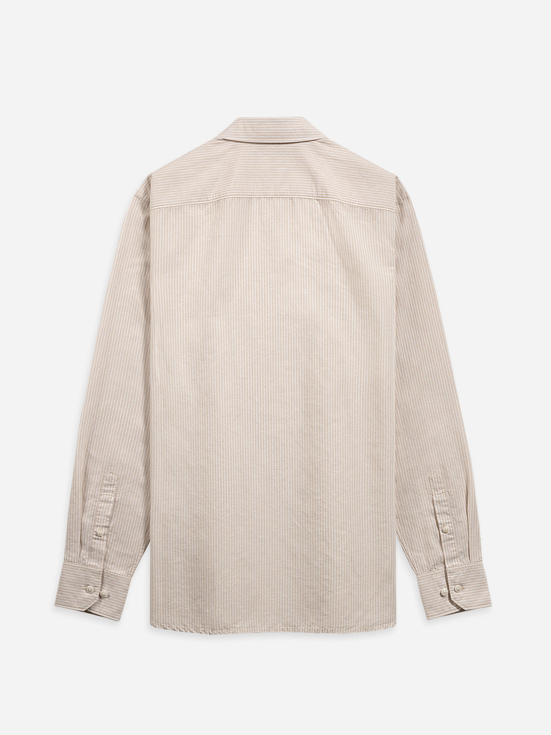 Dusty Pink/Bright White Stripe Arik Candy Stripe Shirt Mens Pinstripe Casual Dress Shirt Button Up Collared Shirt Point Collar 