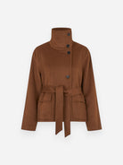 Potting Soil Sagia Jacket Womens Wool Heavy Coat Samsoe Samsoe 